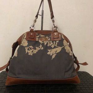 Celine Floral Denim tote